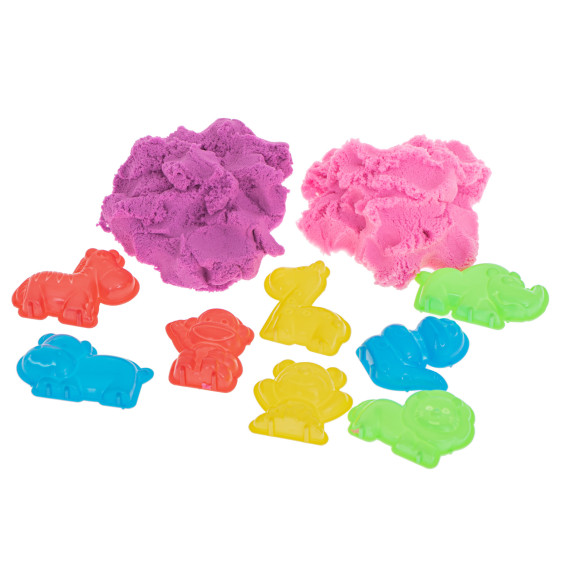 Nisip kinetic cu forme - Aga4Kids KX5899 MAGIC SAND
