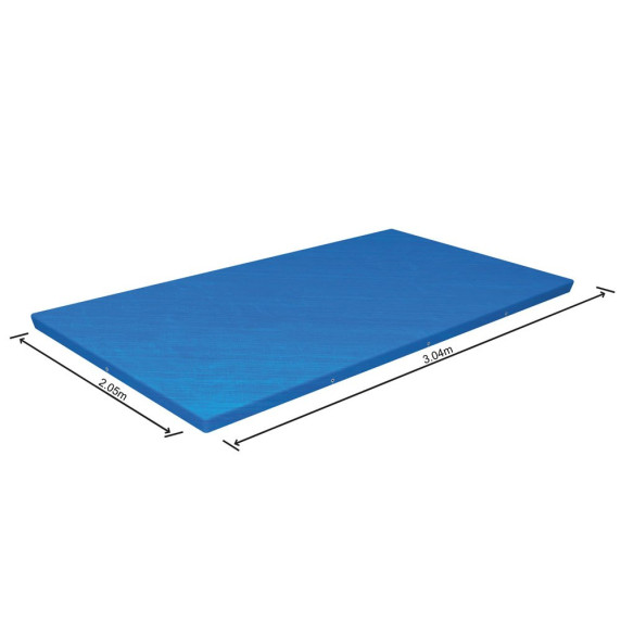 Husă protecție piscină -  300x201 cm - BESTWAY 58106