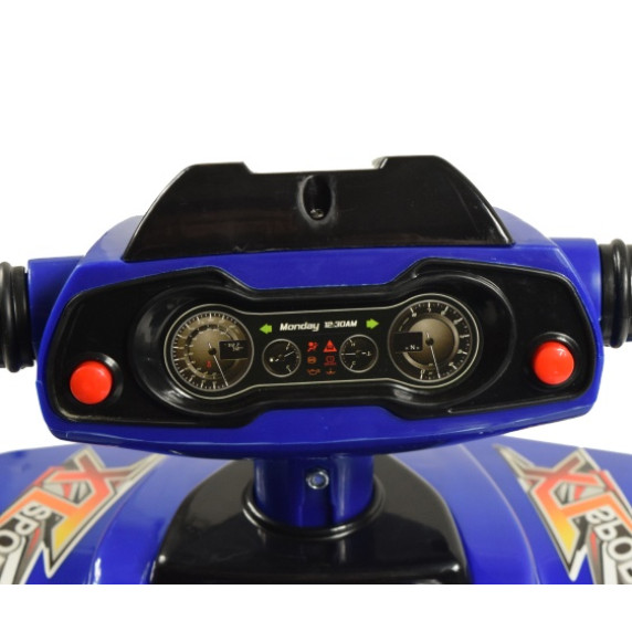 ATV acționat cu picioarele - albastru - R-Sport J5