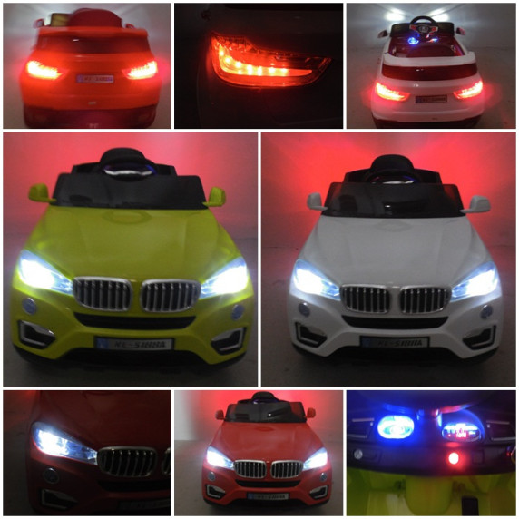 Elektromos kisautó R-Sport Cabrio B12 - fehér