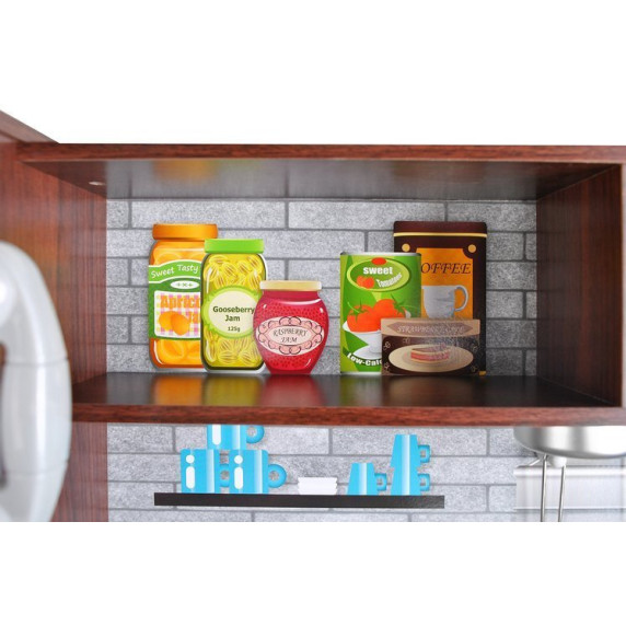 Játék konyha LED világítással Aga4Kids KD9150