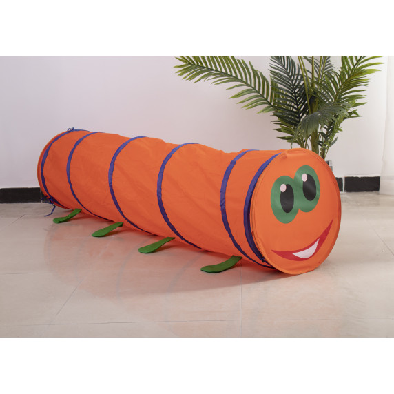 Mászóalagút hernyó Aga4Kids - narancssárga