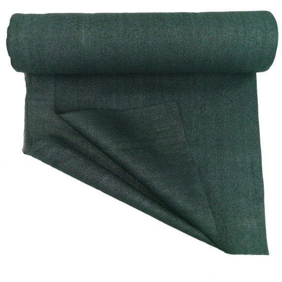 Plasă de umbrire - umbrire 90%, 1,5 x 50 m HDPE AGA - verde