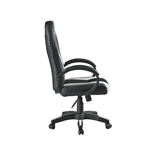 Scaun birou - alb/negru - AGA MR2060
