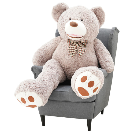 Plüss maci Amigo 160 cm Aga4Kids - szürke