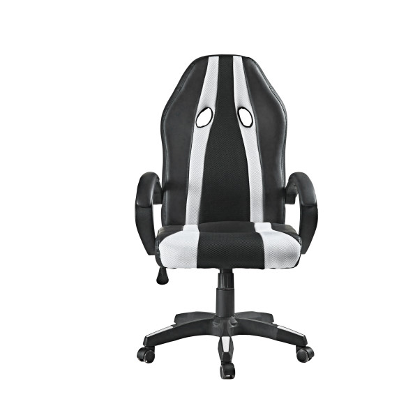 Scaun birou - alb/negru - AGA MR2060