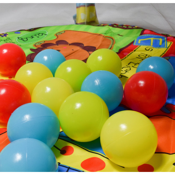 Játszószőnyeg Aga4Kids MRBM02 - védőhálóval és labdákkal