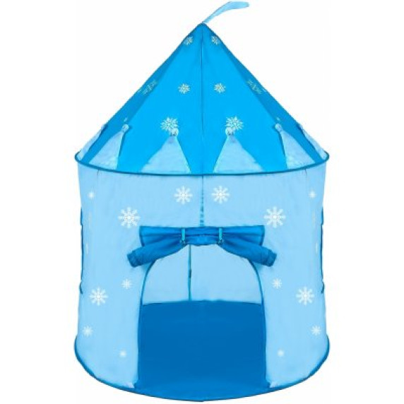 Detský hrací stan Aga4Kids Castle ICE PALACE ST-0108IPH 135x102 cm - Modrý