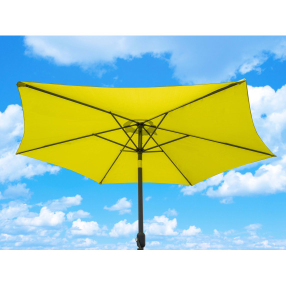 Záhradný slnečník Linder Excclusiv MC2200LG KNICK 250 cm Lime