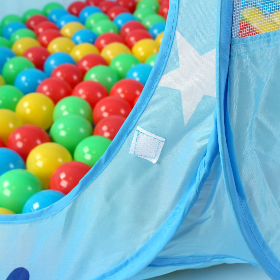 Detský hrací stan Aga4Kids ST-005-BLUE - Modrý