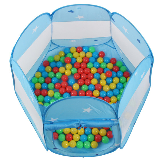 Detský hrací stan Aga4Kids ST-005-BLUE - Modrý