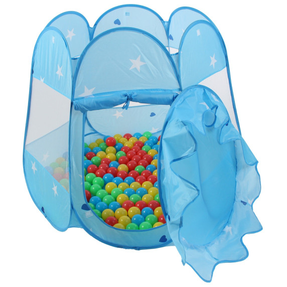 Detský hrací stan Aga4Kids ST-005-BLUE - Modrý