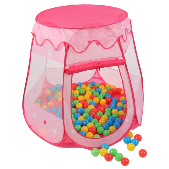 Detský hrací stan Aga4Kids ST-005-PINK - Ružový