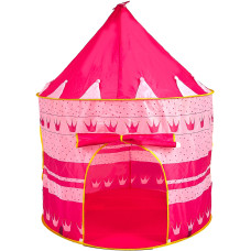 Cort de joacă pentru copii - Aga4Kids CASTLE Beautiful Cubby house MR0108PINK - 