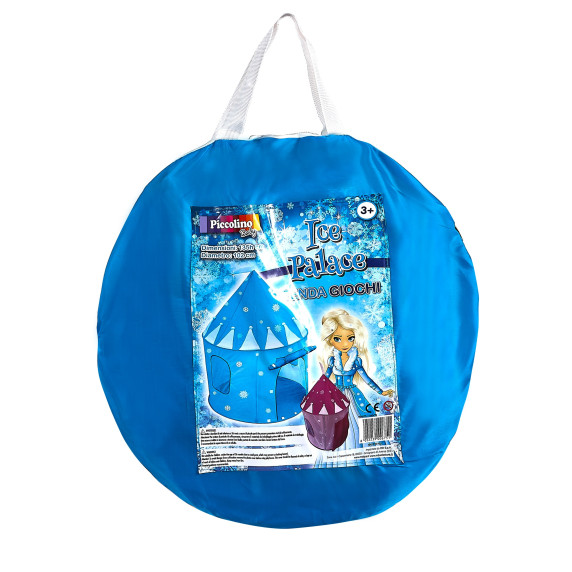 Detský hrací stan Aga4Kids Castle ICE PALACE ST-0108IPH 135x102 cm - Modrý