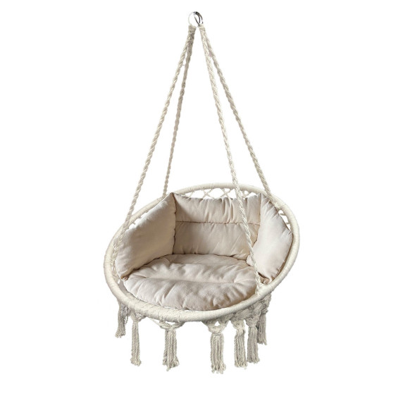 Závesné kreslo okrúhle LINDER EXCLUSIV MC4397 - Natural