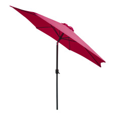 Záhradný slnečník Linder Excclusiv MC2200BR KNICK 250 cm - červený - 
