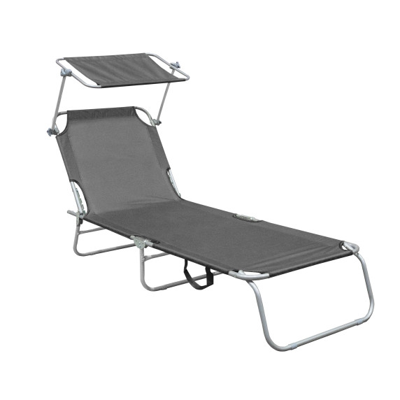 Napozóágy Linder Exclusiv GM4000DG - Sötétszürke