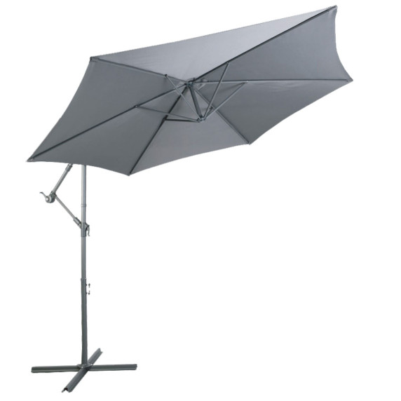 Függő napernyő 300 cm LINDER EXCLUSIV MC2010 - Sötét szürke