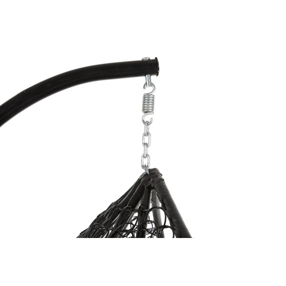 Fotoliu suspendat - Aga ORTA MR4200B-LG - Negru/Gri