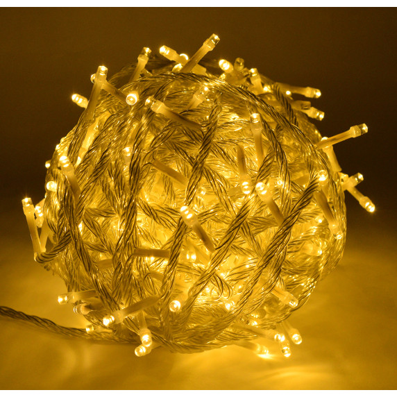 Ghirlandă de  Crăciun cu 100 LED - AGA MR8000WW - Alb cald