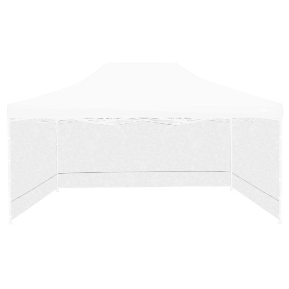 Perete lateral pentru pavilon grădină - * MR6074-WHITE 3x4,5 m  AGA - alb