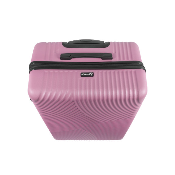 Bőrönd szett Aga Travel MR4654 Pink