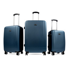 Bőrönd szett AGA Travel MR4656-Dark Blue - sötétkék - 