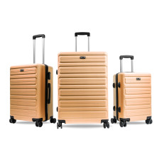 Bőrönd készlet  AGA Travel MR4657-Orange - Narancssárga - 