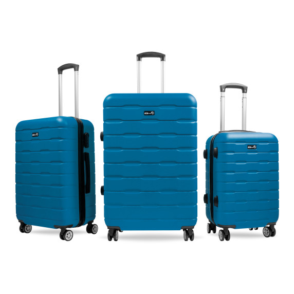 Bőrönd szett AGA Travel MR4658-Dark-Turquoise - sötét türkiz