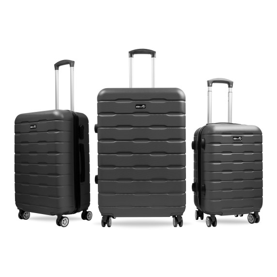 Bőrönd készlet AGA Travel MR4658-Dark-Grey - Sötétszürke