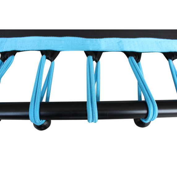 FITNESS Trambulin kapaszkodóval 130 cm AGA Világoskék MR1130LIGHTBLUE + fogantyú