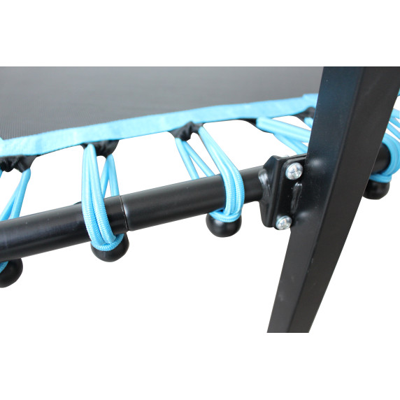 FITNESS Trambulin kapaszkodóval 130 cm AGA Világoskék MR1130LIGHTBLUE + fogantyú