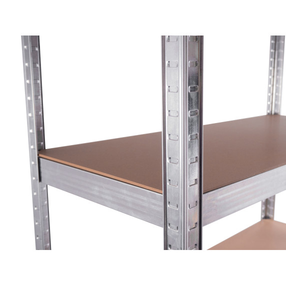 Kovový regál 180 x 90 x 40 cm 5 políc AGA MR4602
