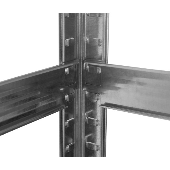 Kovový regál 180 x 90 x 40 cm 5 políc AGA MR4602