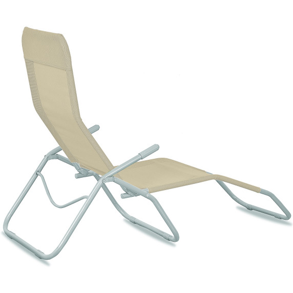 2x Záhradné lehátko AGA SIESTA 2x MR4250-Beige - béžové