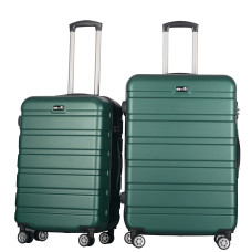 Sada cestovných kufrov AGA Travel MR4660-Dark Green - tmavozelená - 