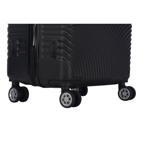 Bőrönd AGA Travel MR4665-Black - fekete