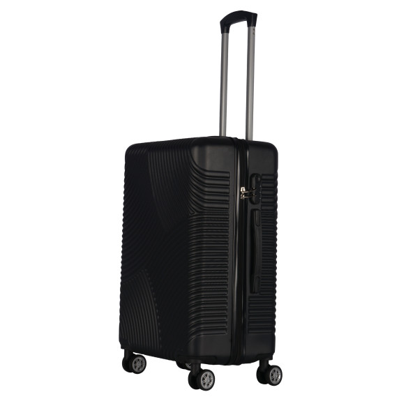 Bőrönd AGA Travel MR4665-Black - fekete