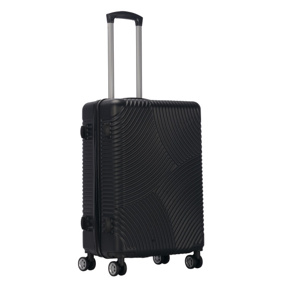 Bőrönd AGA Travel MR4665-Black - fekete