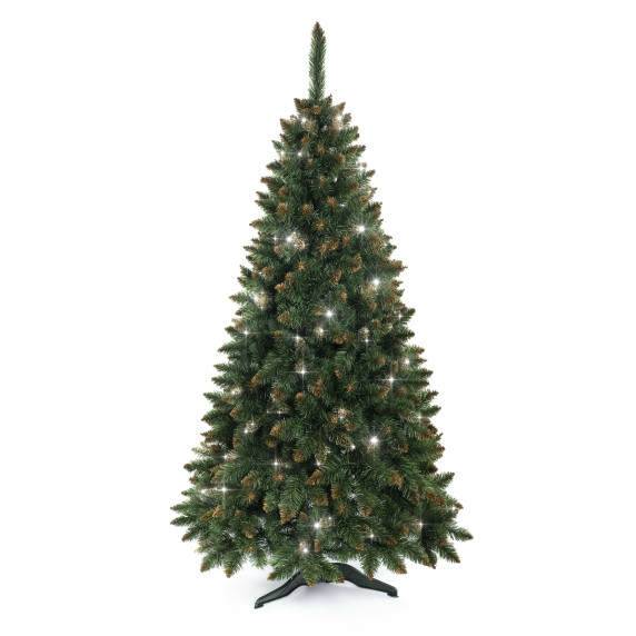 MűFenyő 180 cm boróka MR3212 - arany csillámmal