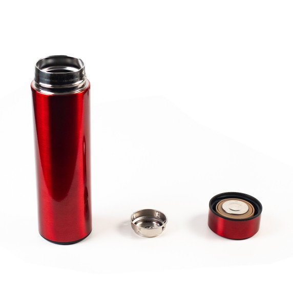 Aga Thermos cu termometru 500ml - AGA MR1487 - Roșu