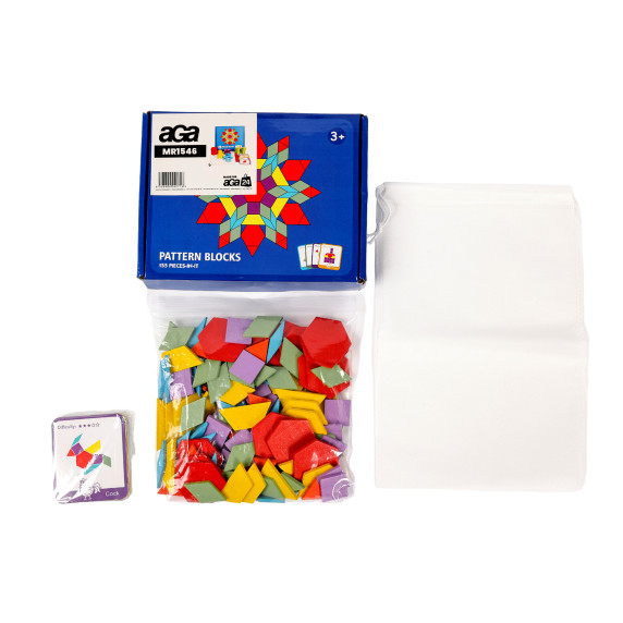 Fa puzzle geometriai alakok Aga4Kids MR1546