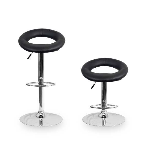 Bárszék AGA MR2036Black - Fekete