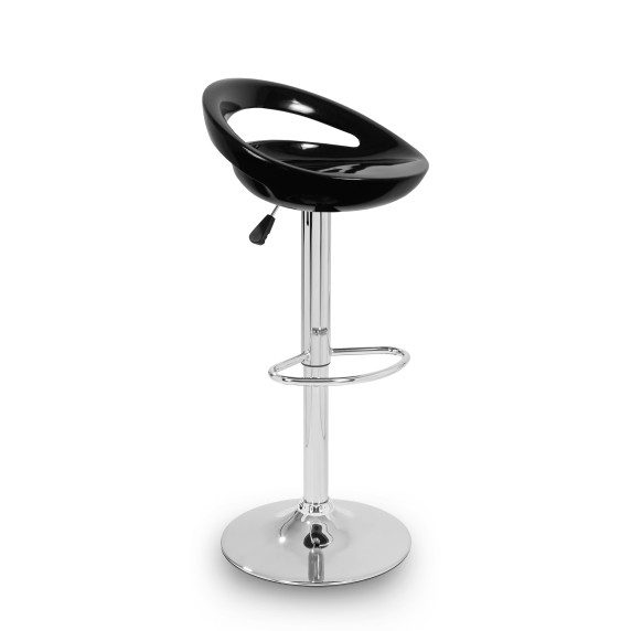 Barová stolička AGA MR2039Black - čierna