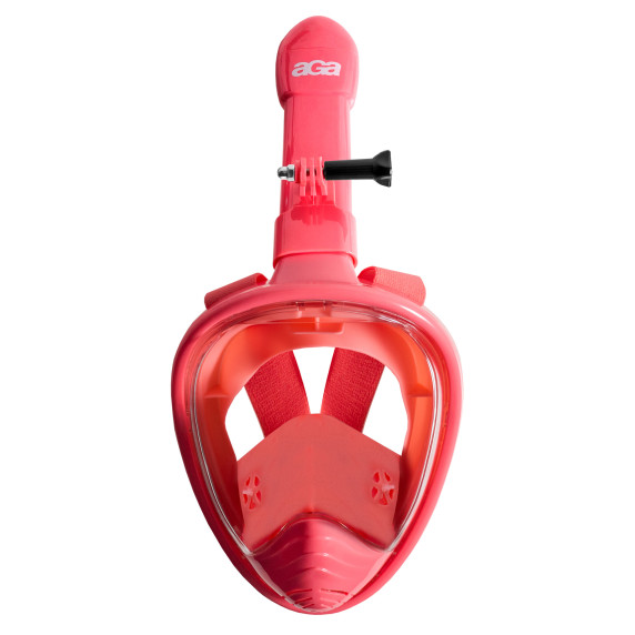 Teljes arcos búvármaszk Snorkeling XS AGA DS1111PI - Piros