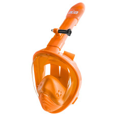 Detská celotvárová šnorchlovacia maska ​​XS AGA DS1111OR - oranžová - 