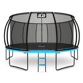 Trambulin belső védőhálóval létrával 500 cm Aga SPORT EXCLUSIVE MRPU1016LIGHTBLUE - Világoskék - 