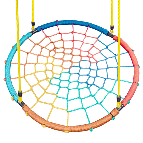 Fészekhinta 120 cm AGA DS120-4C - Négyszínű