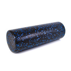 Masážny valec 15 x 45 cm AGA DS616BLACK-BLUE - čierny/modrý - 